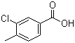 3-Chloro-4-methylbenzoic acid molecular structure (CAS 5162-82-3)