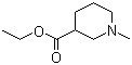 structure of CAS# 5166-67-6, Ethyl 1-methylnipecotate;Ethyl 1-methyl-3-piperidinecarboxylate