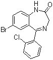 Phenazepam molecular structure (CAS 51753-57-2)