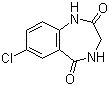 7-Chloro-3,4-dihydro-1H-benzo[e][1,4]diazepine-2,5-dione molecular structure (CAS 5177-39-9)