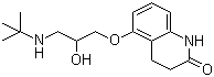 Carteolol molecular structure (CAS 51781-06-7)