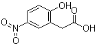 structure of CAS# 51794-07-1, 2-Hydroxy-5-nitrobenzeneacetic acid;(2-Hydroxy-5-nitrophenyl)acetic acid; 2-Hydroxy-5-nitro-alpha-toluic acid