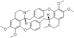 Cycleanine molecular structure (CAS 518-94-5)