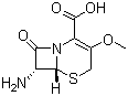 7-Amino-3-methoxy-3-cephem-4-carboxylic acid molecular structure (CAS 51803-38-4)