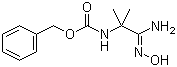 [2-氨基-2-(羟基亚氨基)-1,1-二甲基乙基]氨基甲酸苄酯分子结构 (CAS 518047-98-8)