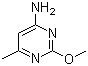 4-氨基-2-甲氧基-6-甲基嘧啶分子结构 (CAS 51870-75-8)