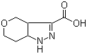 结构式 CAS# 518990-20-0, 1,4,6,7-四氢吡喃并[4,3-c]吡唑-3-甲酸