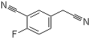 结构式 CAS# 519059-09-7, 3-氰基-4-氟苯乙腈; 5-(氰甲基)-2-氟苯腈