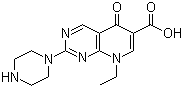 Pipemidic acid molecular structure (CAS 51940-44-4)