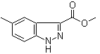 5-Methyl-1H-indazole-3-carboxylic acid methyl ester molecular structure (CAS 51941-85-6)