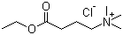 (3-Carboxypropyl)trimethylammonium chloride ethyl ester molecular structure (CAS 51963-62-3)