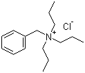 结构式 CAS# 5197-87-5, 苄基三丙基氯化铵