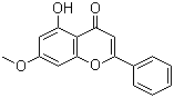structure of CAS# 520-28-5, Tectochrysin