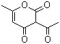 Dehydroacetic acid molecular structure (CAS 520-45-6)