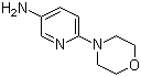3-Amino-6-morpholinopyridine molecular structure (CAS 52023-68-4)