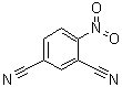 4-硝基-1,3-苯二甲腈分子结构 (CAS 52054-41-8)