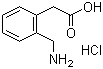 2-(Aminomethyl)phenylacetic acid hydrochloride molecular structure (CAS 52067-92-2)