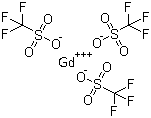 structure of CAS# 52093-29-5, Gadolinium(III) trifluoromethanesulfonate