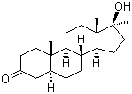 Mestanolone molecular structure (CAS 521-11-9)