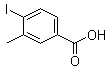 3-Methyl-4-iodobenzoic acid molecular structure (CAS 52107-87-6)