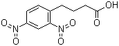 2,4-Dinitrobenzenebutyric acid molecular structure (CAS 52120-49-7)