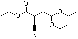 2-氰基-4,4-二乙氧基丁酸乙酯分子结构 (CAS 52133-67-2)