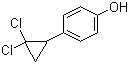 4-(2,2-Dichlorocyclopropyl)phenol molecular structure (CAS 52179-26-7)
