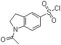 structure of CAS# 52206-05-0, 1-Acetyl-5-indolinesulfonoyl chloride