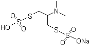 杀虫单分子结构 (CAS 52207-48-4)