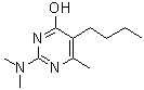Dimethirimol molecular structure (CAS 5221-53-4)