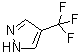 structure of CAS# 52222-73-8, 4-Trifluoromethylpyrazole;4-(Trifluoromethyl)-1H-pyrazole