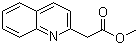 结构式 CAS# 52249-48-6, 喹啉-2-乙酸甲酯