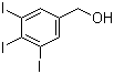 3,4,5-三碘苯甲醇分子结构 (CAS 52273-53-7)