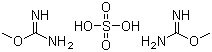 O-Methylisourea hemisulfate molecular structure (CAS 52328-05-9)