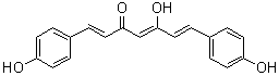 (Z,E,E)-5-Hydroxy-1,7-bis(4-hydroxyphenyl)-1,4,6-heptatrien-3-one molecular structure (CAS 52328-96-8)