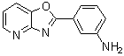 3-Oxazolo[4,5-b]pyridin-2-ylbenzenamine molecular structure (CAS 52333-90-1)