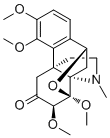Epistephamiersine molecular structure (CAS 52389-15-8)