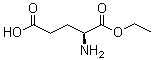 structure of CAS# 52454-78-1, L-Glutamic acid alpha-ethyl ester;L-Glutamic acid 1-ethyl ester
