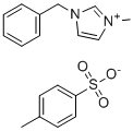 结构式 CAS# 52461-83-3, 1-苄基-3-甲基咪唑鎓对甲苯磺酸盐