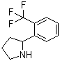 2-[2-(Trifluoromethyl)phenyl]pyrrolidine molecular structure (CAS 524674-04-2)
