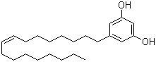 5-[(Z)-Heptadec-8-enyl] resorcinol molecular structure (CAS 52483-19-9)