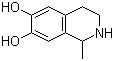 1,2,3,4-四氢-1-甲基-6,7-异喹啉二醇分子结构 (CAS 525-72-4)
