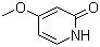 4-甲氧基-2(1H)-吡啶酮分子结构 (CAS 52545-13-8)