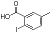 结构式 CAS# 52548-14-8, 2-碘-5-甲基苯甲酸