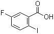 structure of CAS# 52548-63-7, 5-Fluoro-2-iodobenzoic acid