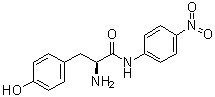 structure of CAS# 52551-07-2, L-Tyrosine p-nitroanilide;Tyrosine-p-nitroanilide; L-Tyrosine 4-nitroanilide