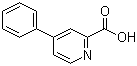 4-Phenylpyridine-2-carboxylic acid molecular structure (CAS 52565-56-7)