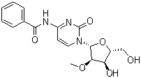 N-Benzoyl-2'-O-methylcytidine molecular structure (CAS 52571-45-6)