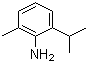 structure of CAS# 5266-85-3, 2-Methyl-6-isopropylaniline;2-Isopropyl-6-methylaniline; 6-Isopropyl-o-toluidine