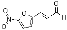 (2E)-3-(5-Nitro-2-furanyl)-2-propenal molecular structure (CAS 52661-56-0)